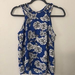 Pink Rose Flutter Top